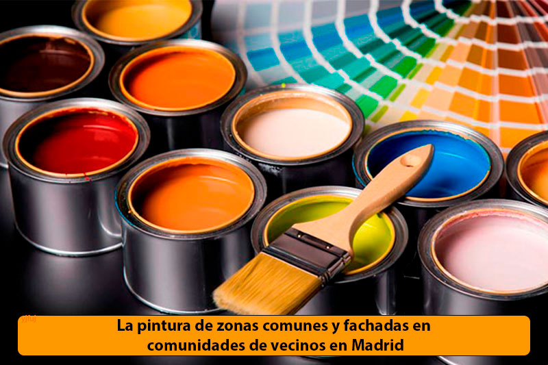 La pintura de zonas comunes y fachadas en comunidades de vecinos en Madrid